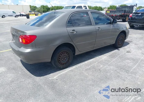 2004 Toyota Corolla Ce from USA, damaged, VIN 1NXBR32E44Z281240